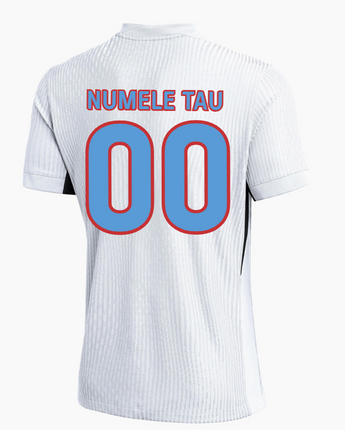 Tricou Fotbal Adulti Nike FCSB Alb Oficial 25/26 Personalizat