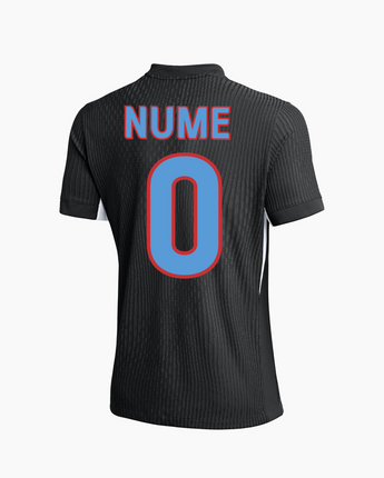 Tricou Fotbal Adulti Nike FCSB 25/26 Negru Oficial Personalizat
