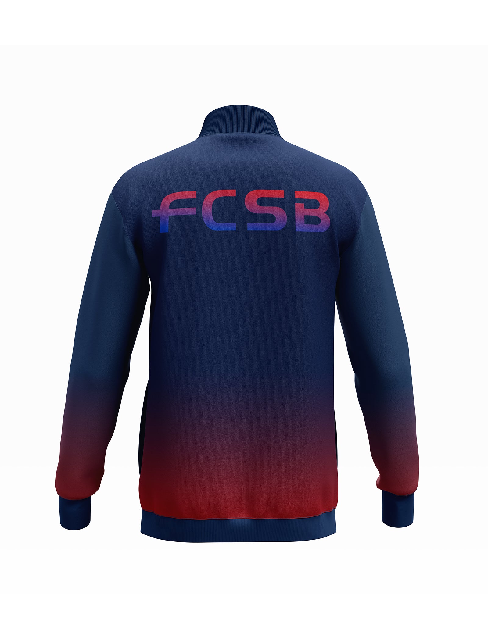 Bluza Adulti cu Fermoar Gradient FCSB