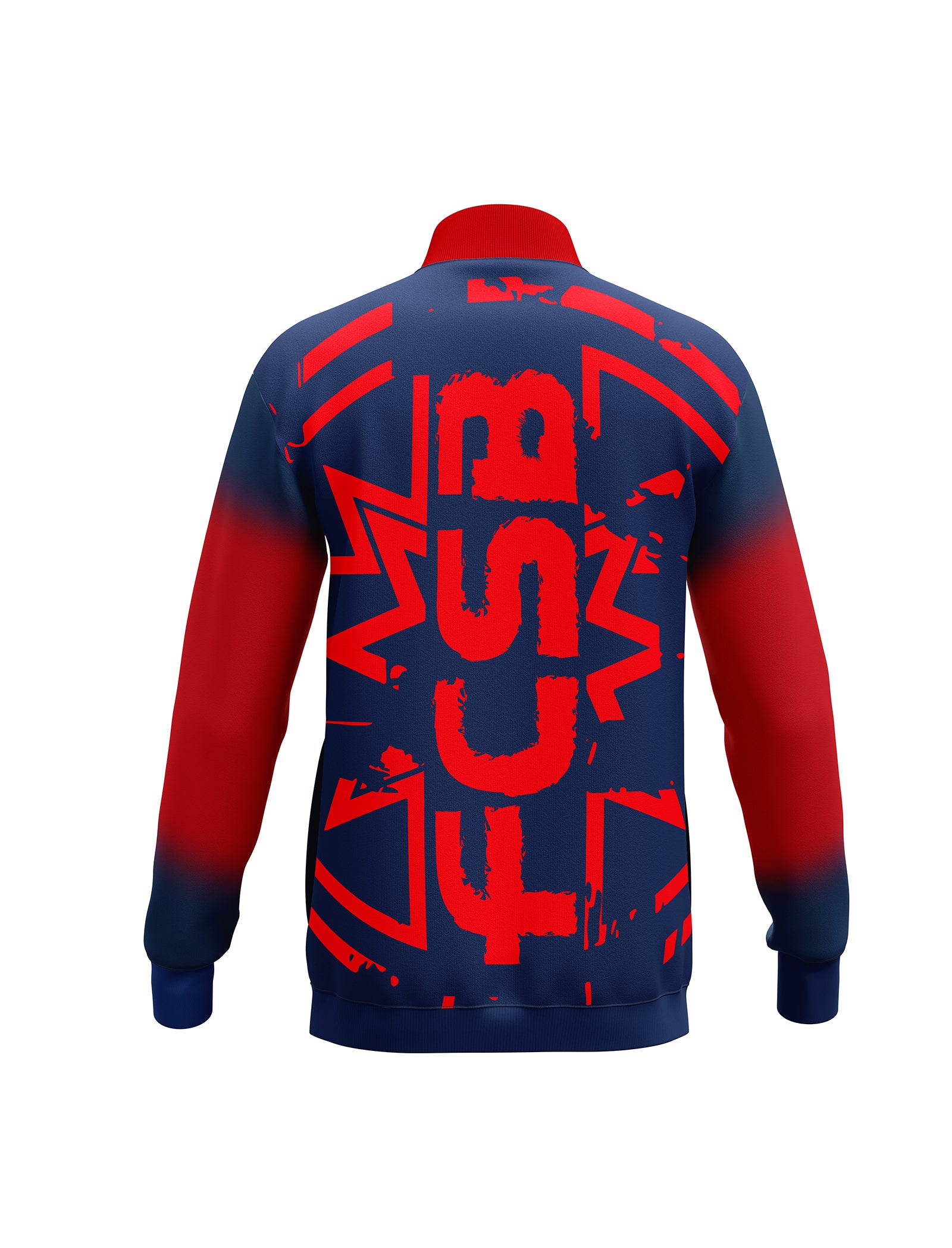 Bluza Adulti cu Fermoar Sigla FCSB