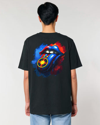 Tricou Oversized Adulti FCSB Vibe Negru