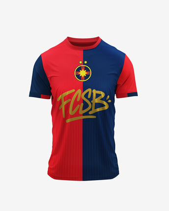Tricou Adulti FCSB Retro Stripe