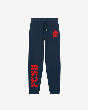 Pantaloni Trening Copii FCSB Puzzle Navy