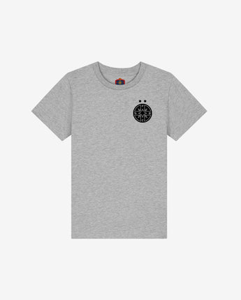 Tricou Copii FCSB Logo Negru Gri