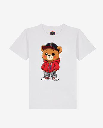 Tricou Copii FCSB Teddy Pop Alb