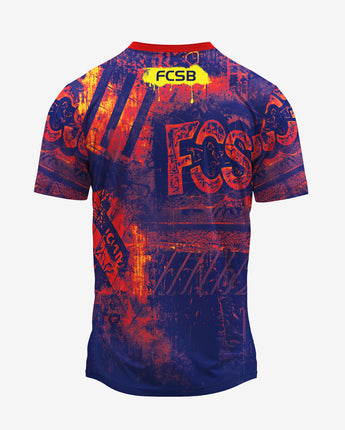 Tricou Campioni Copii FCSB Grunge