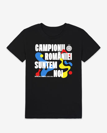 Tricou Campion FCSB Casual Negru