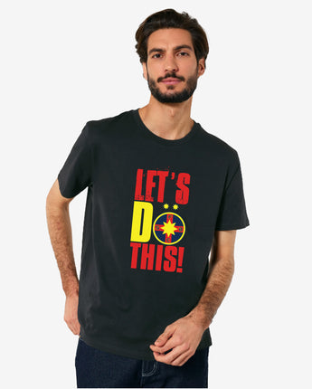 Tricou Adulti Let's Do This FCSB Negru