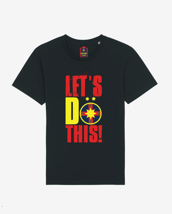 Tricou Adulti Let's Do This FCSB Negru
