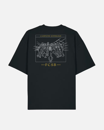 Tricou Casual Adulti FCSB Glorie Negru