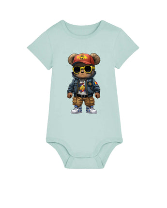 Baby Body Teddy Bear Caribbean Blue