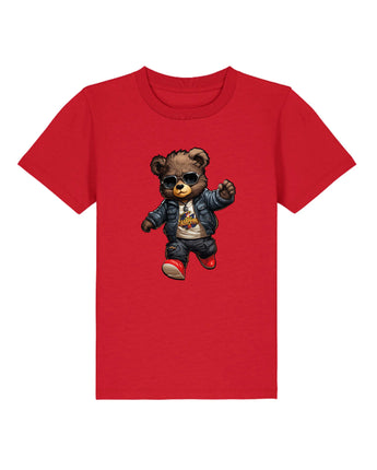 Tricou Teddy Bear Campion Copii FCSB Casual Rosu