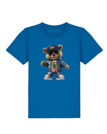 Tricou Teddy Cool Campion Copii FCSB Casual Albastru