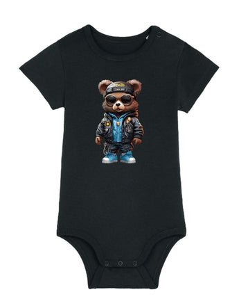 Baby Body Teddy Bear Cool Negru