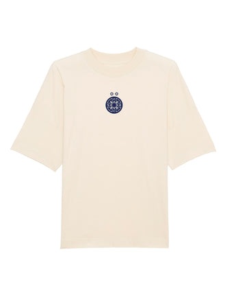 Tricou Oversized Adulti FCSB Edition Natural Raw