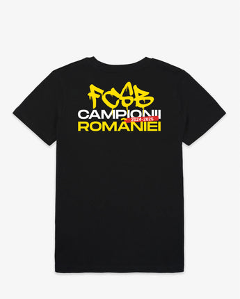 Tricou Campion FCSB Graffiti Negru