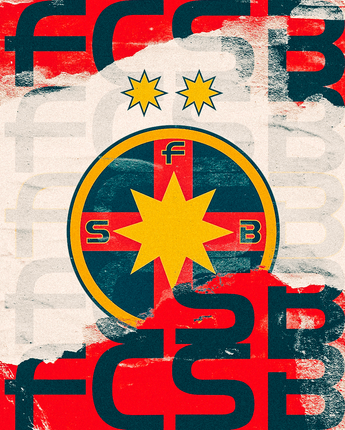 Magnet FCSB Vintage