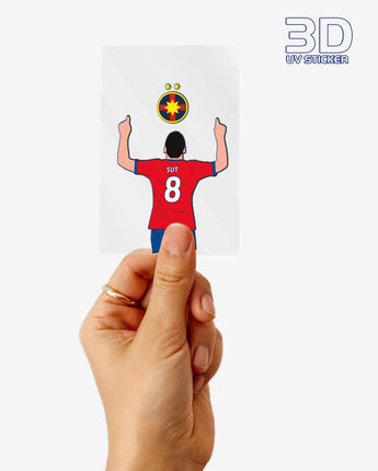 Set 11 Stickere 3D Player II FCSB